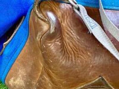 Retro Vintage - Real Leather Sierra Designs Backpack