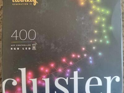 Twinkly 400 RGB Cluster Smart Pixel Christmas Lig