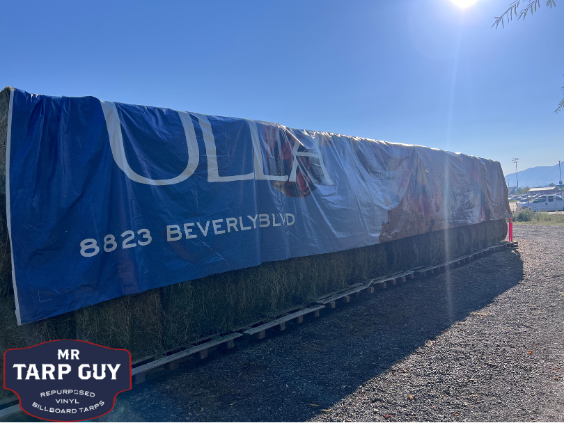 Strong Billboard Vinyl Tarps- Lots of sizes! Great for weed barrier etc.