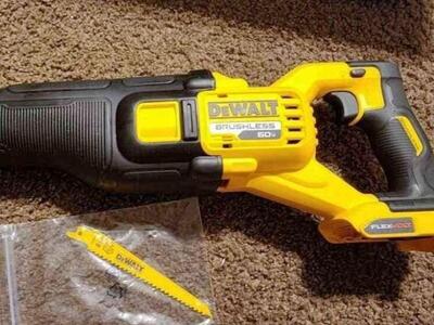 New Dewalt FlexVolt 60V MAX Reciprocating Saw