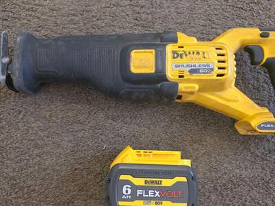 Dewalt FlexVolt 60V MAX Reciprocating Saw Kit