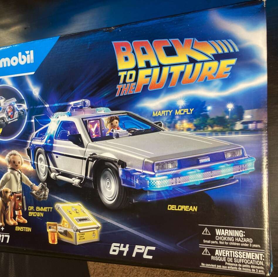 Playmobil “Back to the Future” DeLorean set SEALED NEW
