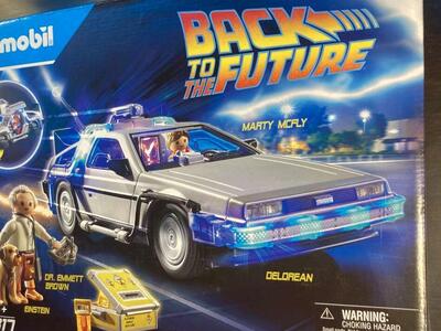 Playmobil “Back to the Future” DeLorean set SEALED NEW