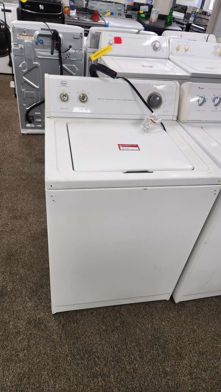 GREAT ROPER TOPLOAD WASHER! W-WARRANTY