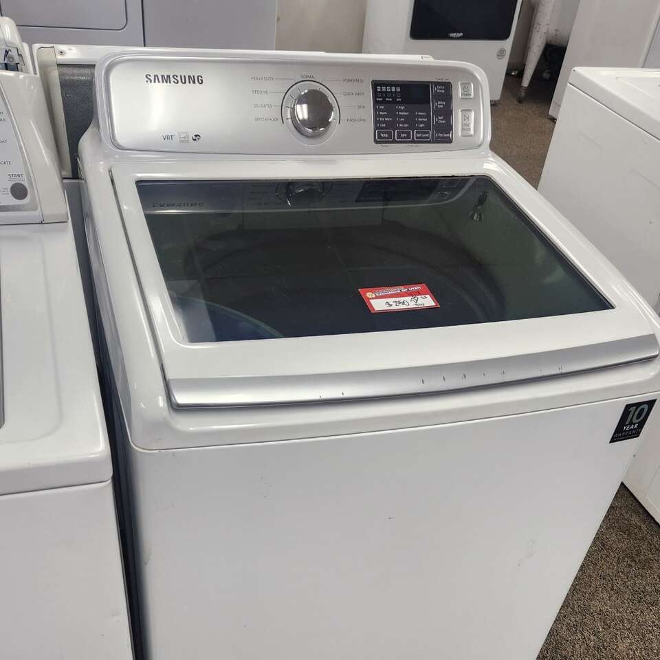 GREAT SAMSUNG HE TOPLOAD WASHER! W-WARRANTY