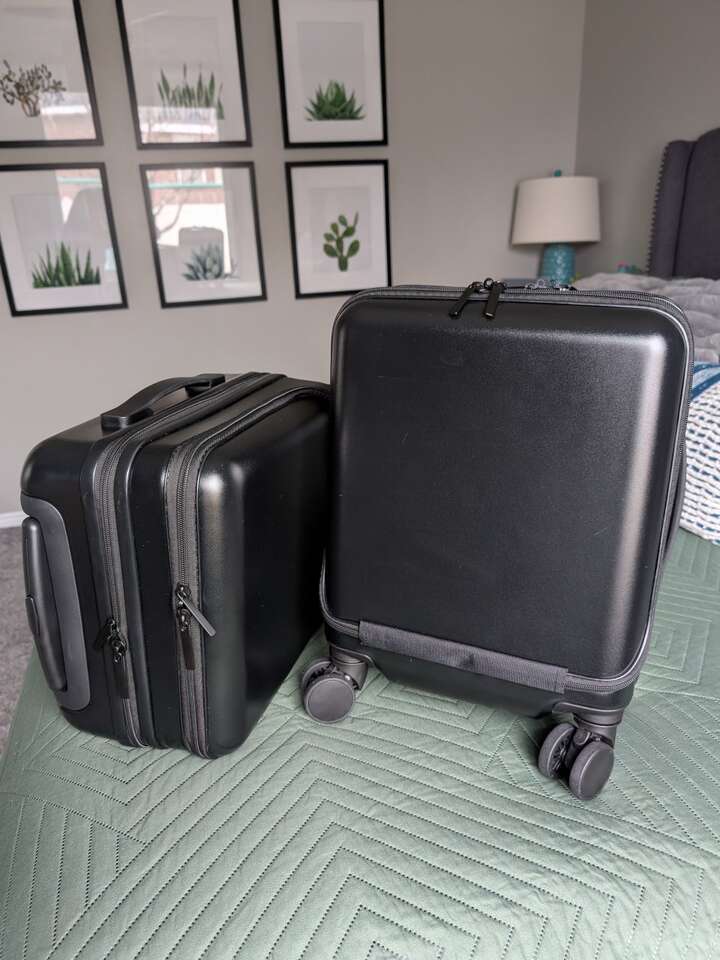 Vera Bradley Underseat Mini Hard Suitcase 2-Pack