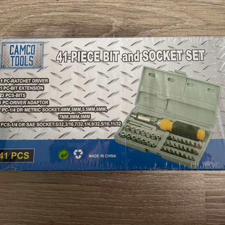 41-Piece Bit And Socket Set
