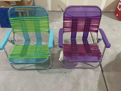 Mainstays Beach Chairs