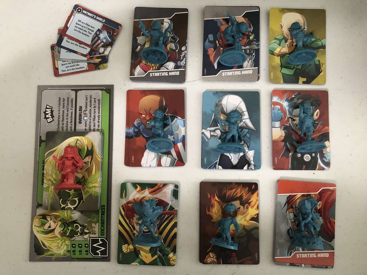 Marvel United Multiverse Heroes and Villain