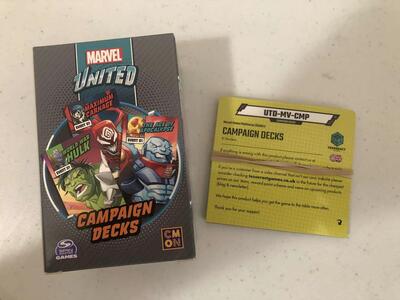 Kickstarter Exclusive Marvel United: Campaign Decks + Campaign Dividers