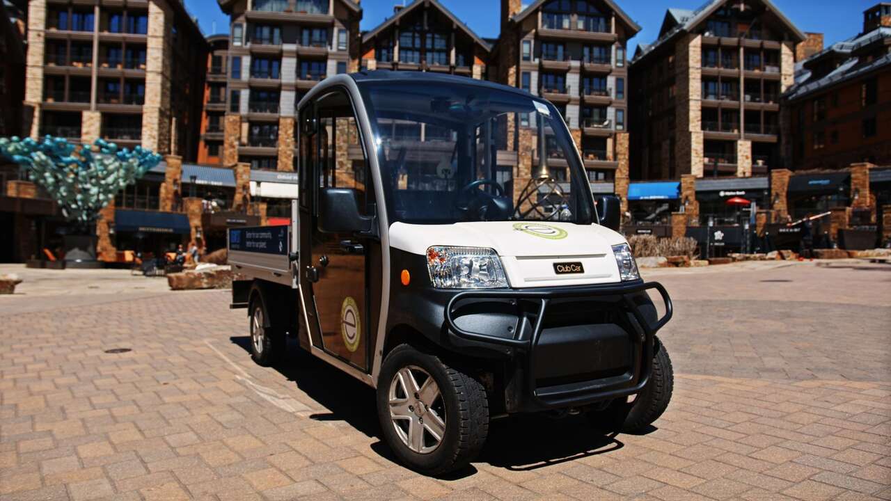 New 2024 White Electric Club Car URBAN LSV Golf Cart