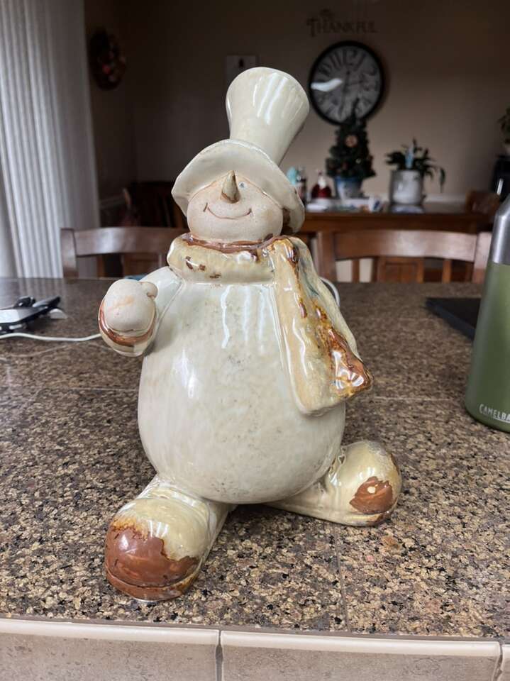 Ceramic SnowMan