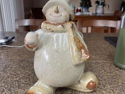 Ceramic SnowMan
