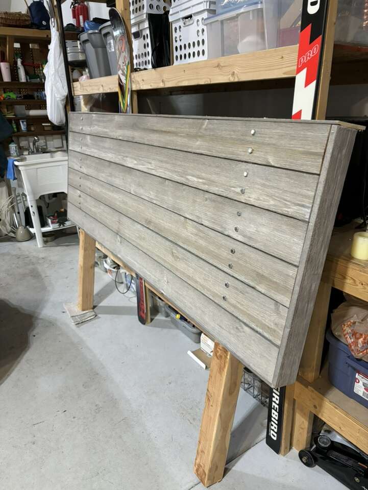 King size Barn Wood Headboard Free! FREE