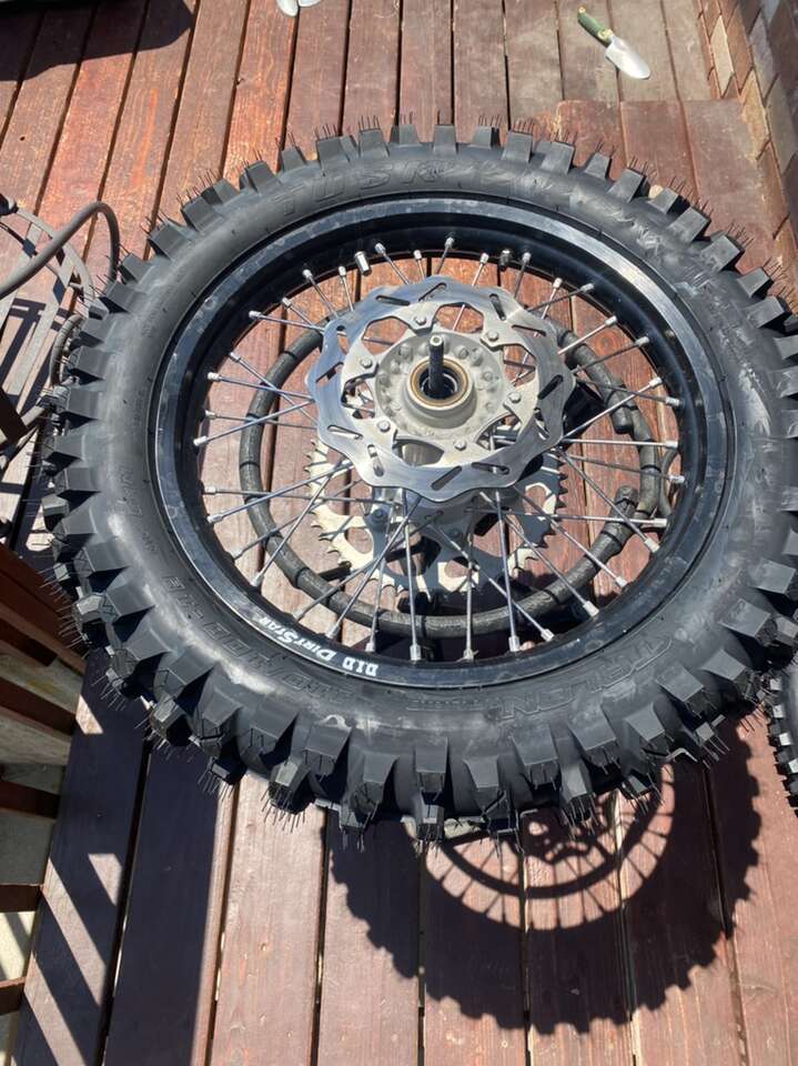 Dirtbike Tire Changes