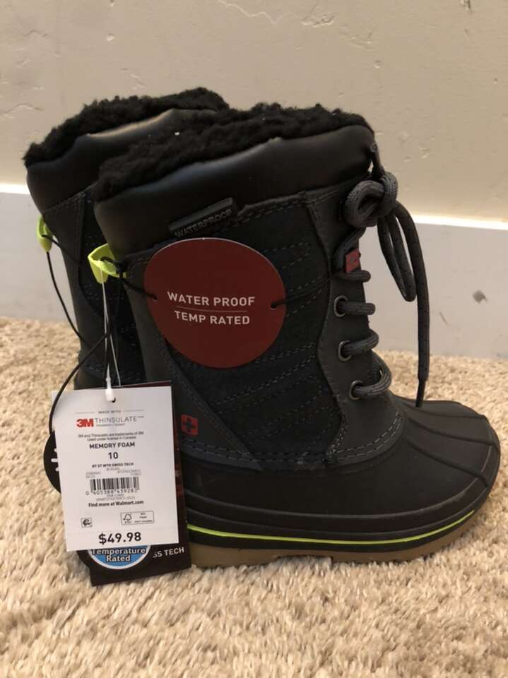 New Swiss Tech Kids Winter Boots