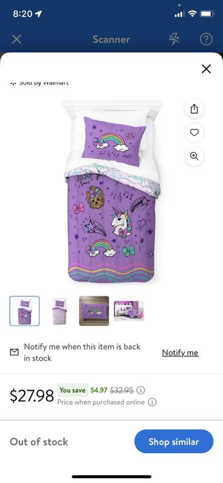 New Reversible Comforter Twin/Full