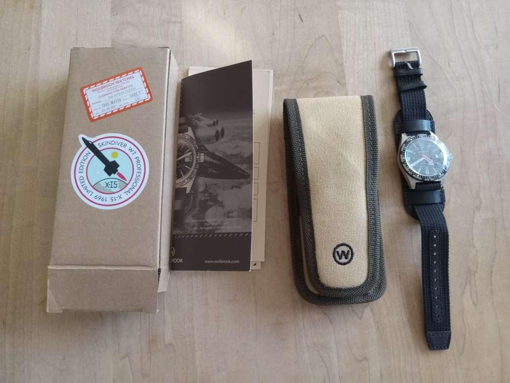 Wolbrook/Douglas Skindiver WT Professional X-15 Li