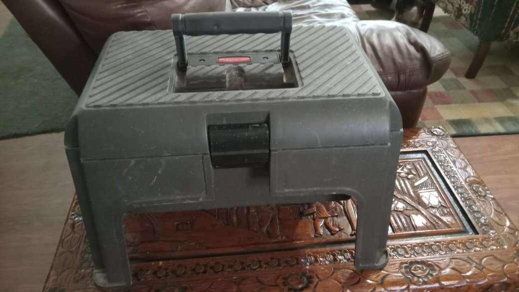Tool box step stool