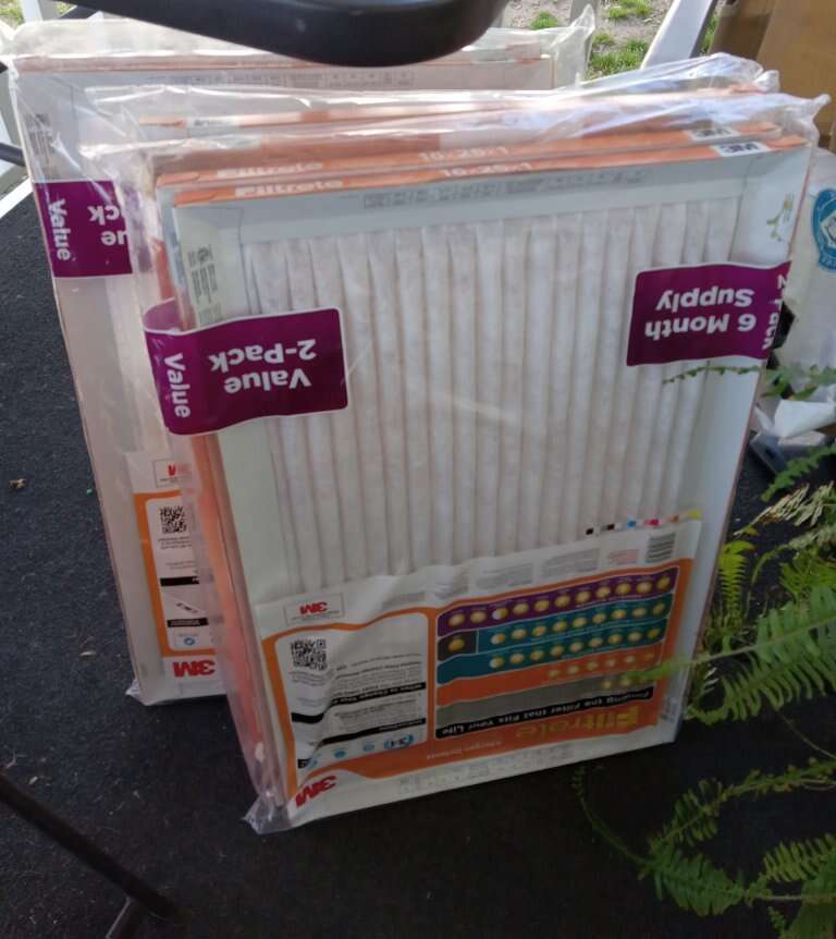 Air filters $20 each pack.