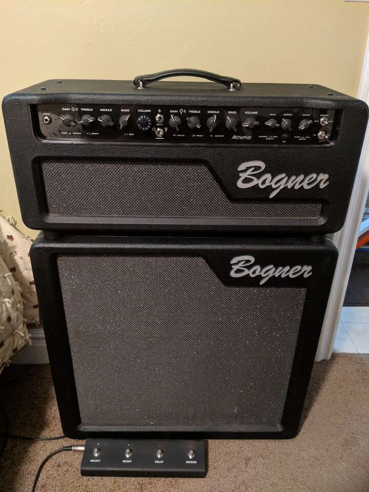Bogner Alchemist and 2x12 Cabinet