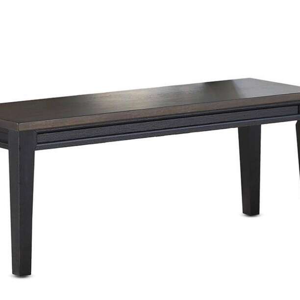 Ebony & Driftwood Noir Dining Table