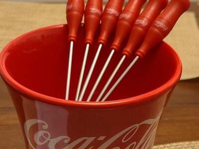 Coca Cola Fondue Set
