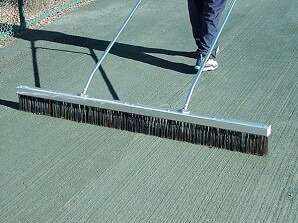 Stainless steel six drag brush hand model