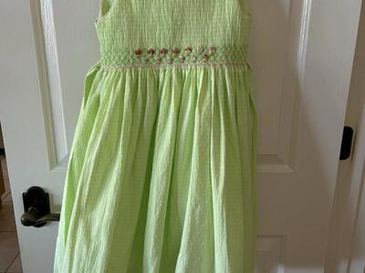Luli & Me Smocked Dress Size 6X