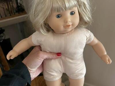 American Girl Retired Bitty Baby Twin Blonde Hair