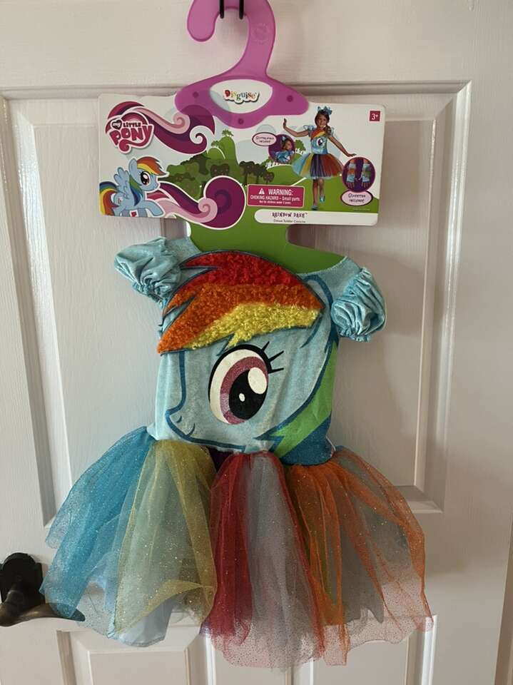 My Little Pony Rainbow Dash XS 3T/4T