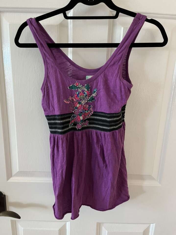 Tank Top Free People Embellished Size XS