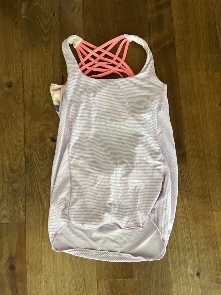Lululemon Workout Top Size 6 Strappy