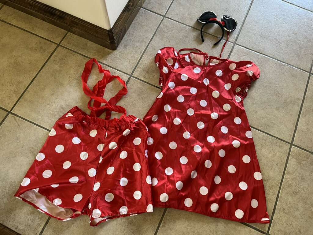 Disney Mickey And Minnie Mouse One Size M?