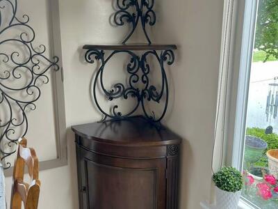 Corner Cabinet With Shelf 7 Feet Tall 20 Inch Deep