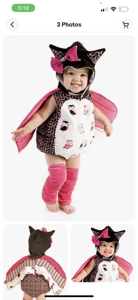 New With Tags Princess Paradise 12-18 Months Owl