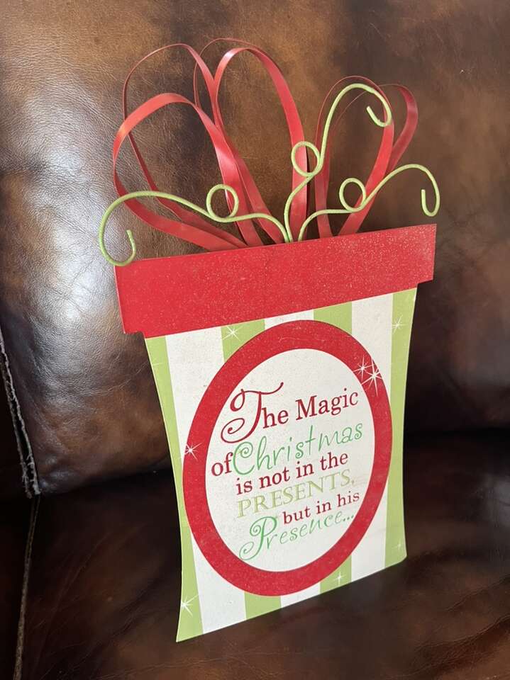 The Magic Of Christmas Sign