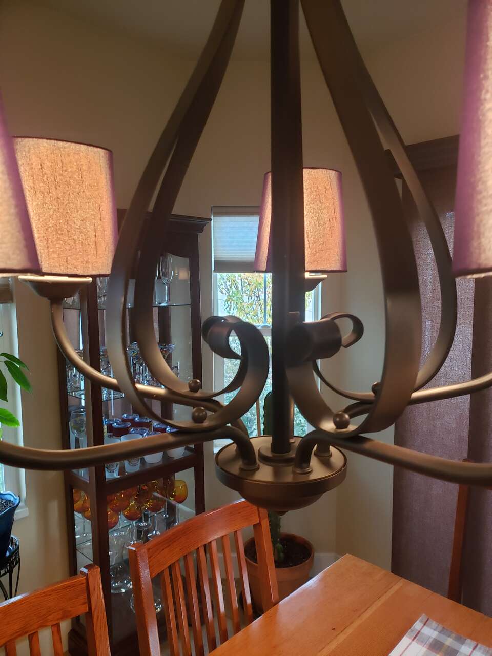 Designer Black Chandelier