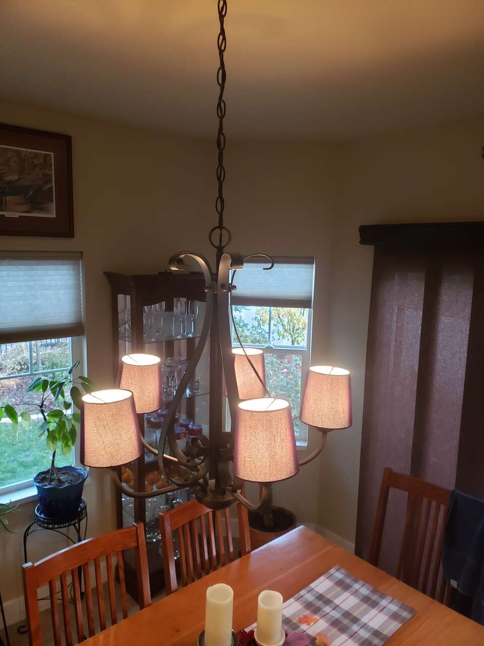 Designer Black Chandelier