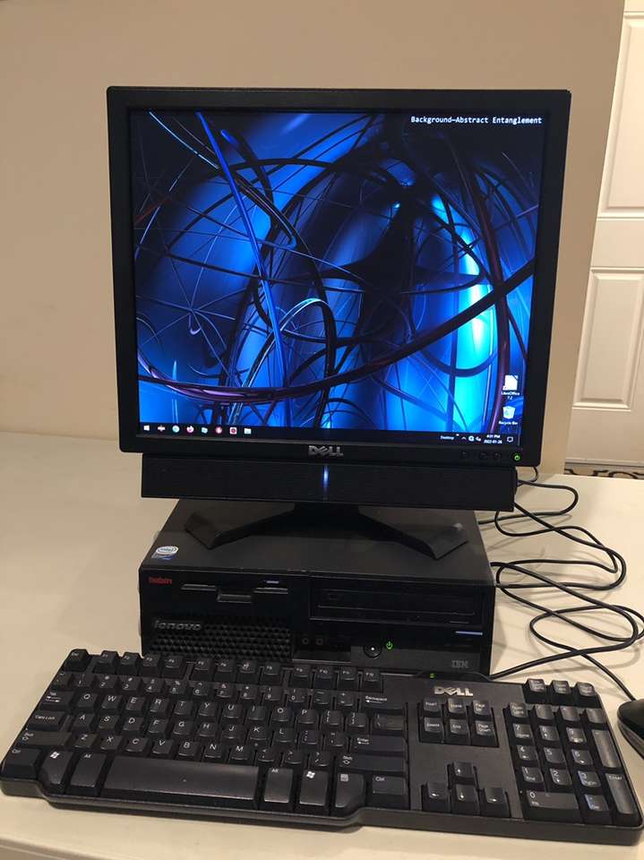 Complete IBM ThinkCentre Windows 10 PC System Wow!