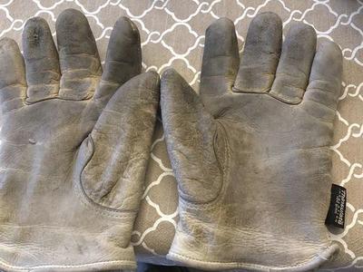 Leather Thinsulate Work Gloves. Size XL. awesome