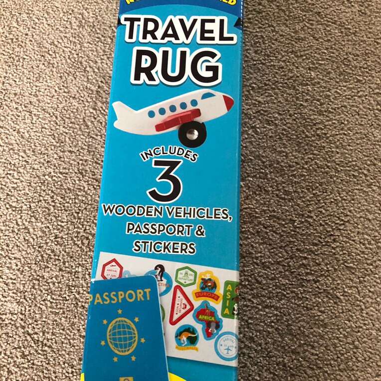 NEW-Melissa & Doug Round the World Travel Rug-NIB