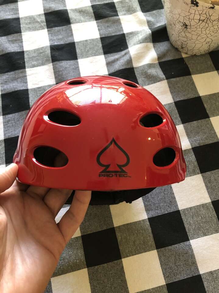 Red Pro-Tec Water-Sports Specific Helmet-Size Med