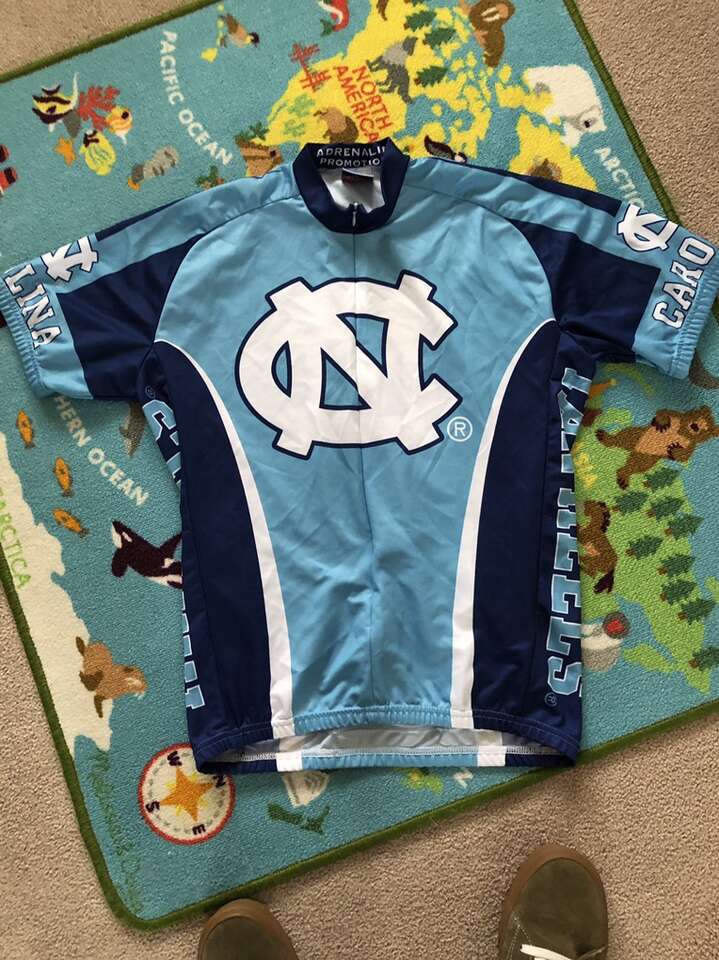 North Carolina-UNC Tarheels-Cycling Jersey-Size XL