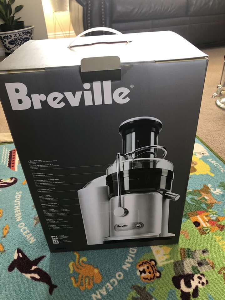 Breville 3” 850w Dual Speed Juice Fountain Plus
