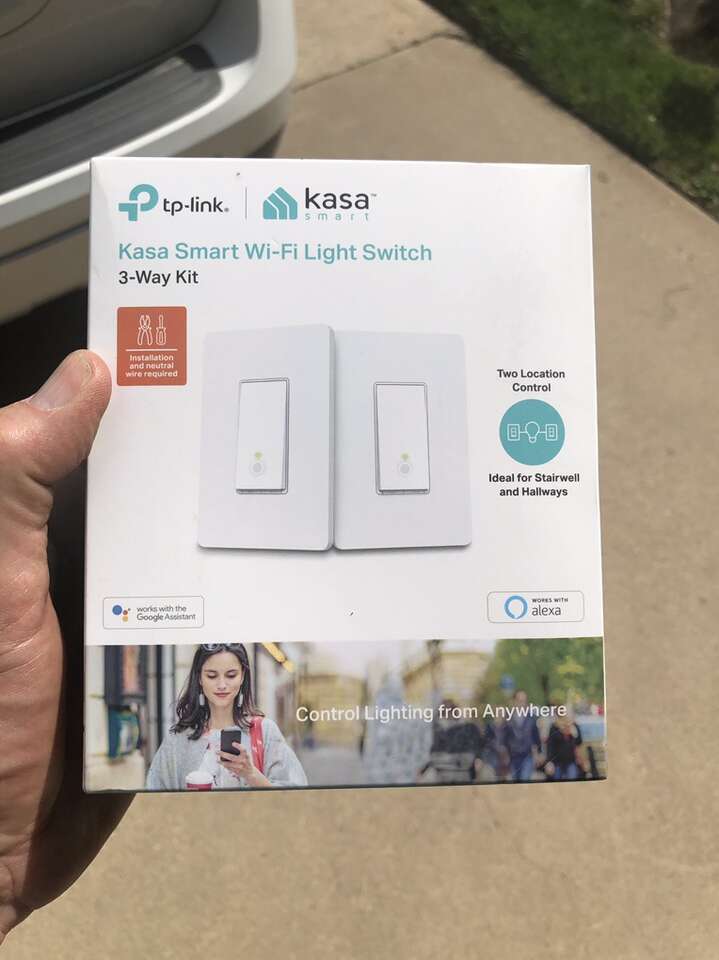 Kasa Smart Wi-Fi Light Switch-3 Way kit-NEW
