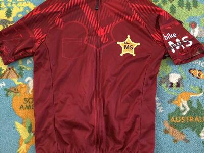 BikeMS Jersey-Club Cut Size Lg-Nice-$ave $$