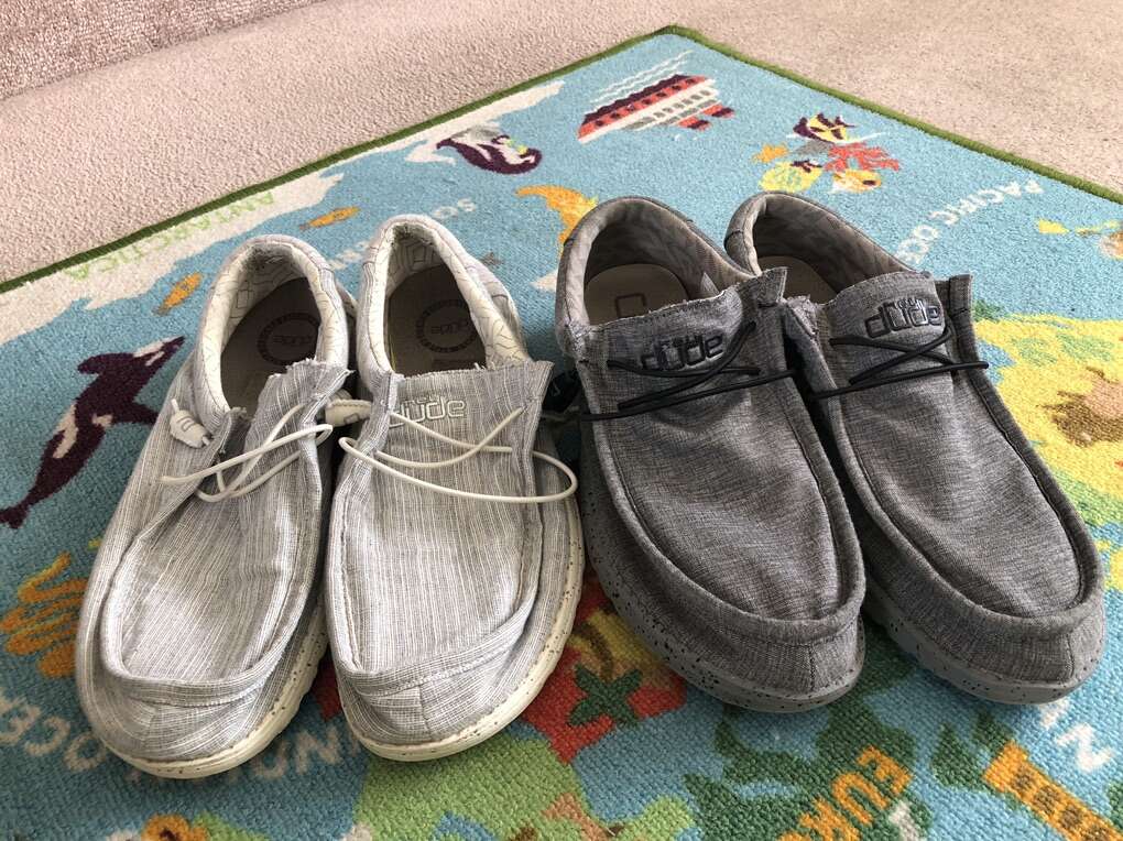 Hey Dude! Wally Stretch-$ave!! Size 11-12