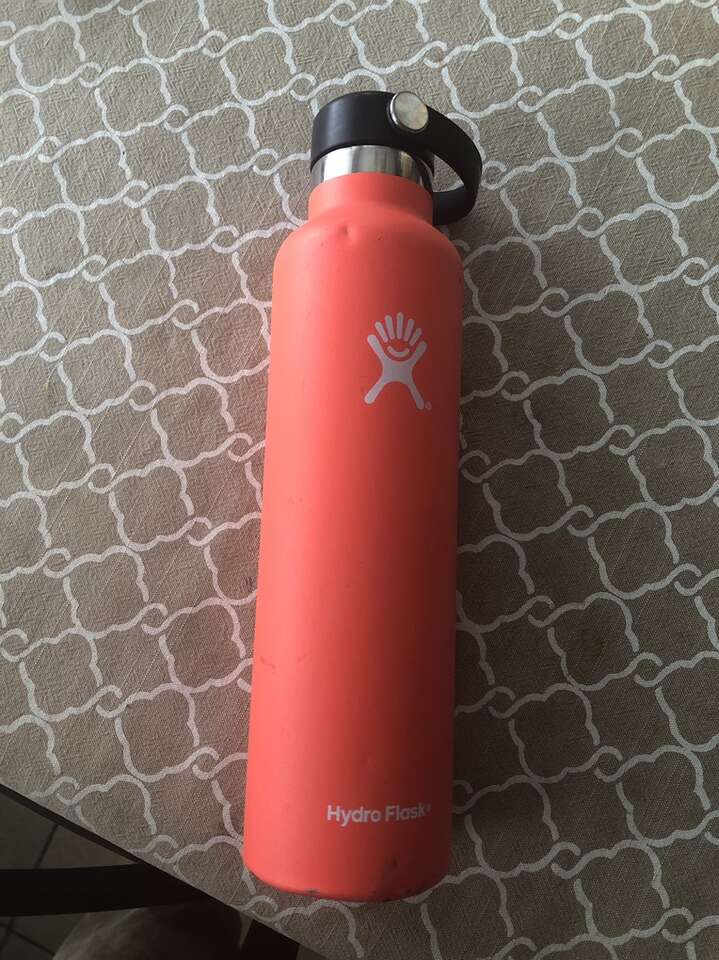 24oz DayGlo Orange HydroFlask-$ave