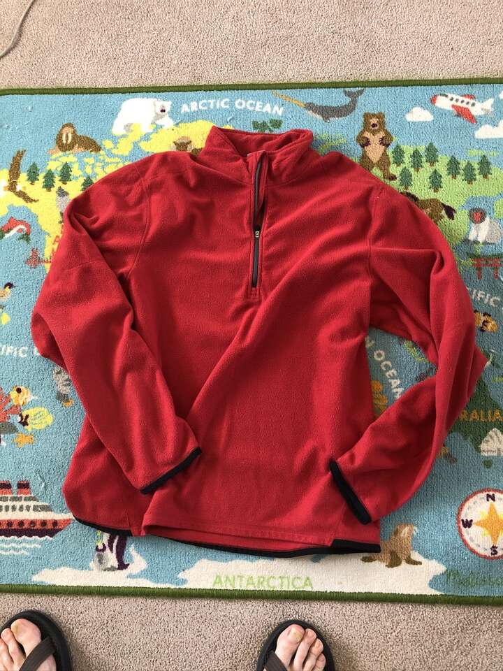 Red Nike Therma-Fit Fleece Pullover-Mens Lg-$ave